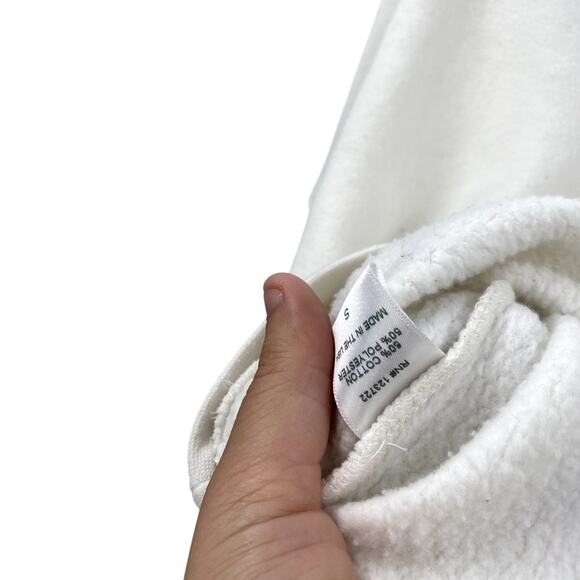 Xirena White Funnel Neck Sweatshirt - Picture 5 of 5